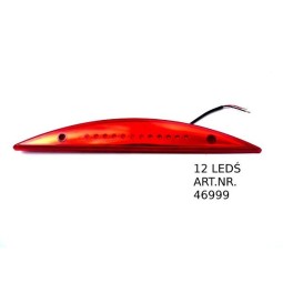 Derde remlicht 12 LED's Jokon inbouw rood helder