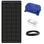 Solar set Black 115Wp of 2 x 115Wp met Schaudt MPP lader
