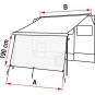 Fiamma Sunview XL voorwand voor F35 - F65