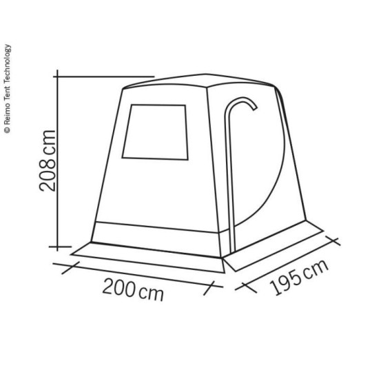 Achterklep tent VW T5/T6 - Upgrade Premium