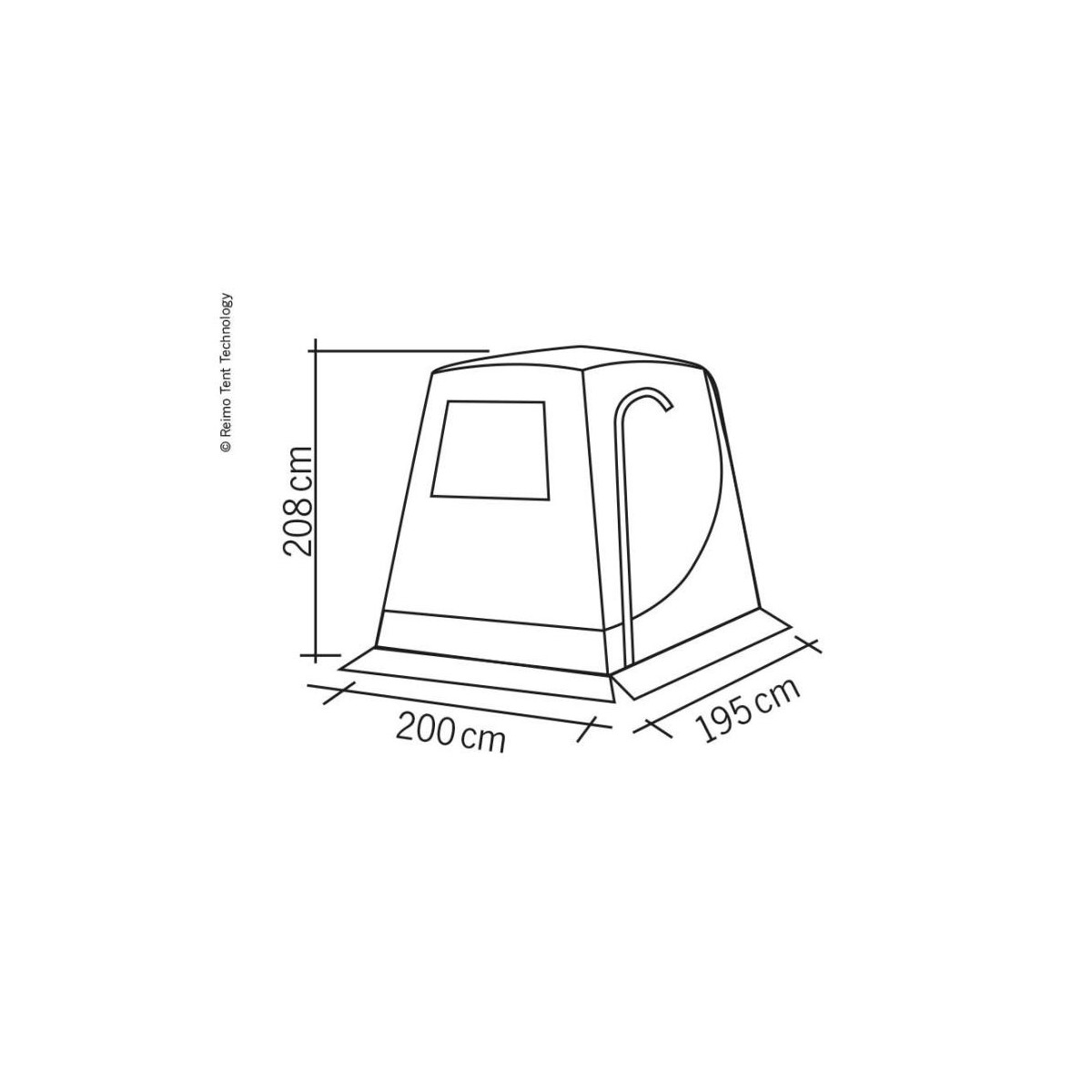 Achterklep tent VW T5/T6 - Upgrade Premium
