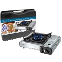 Bright Spark Gascooker roestvrij staal met