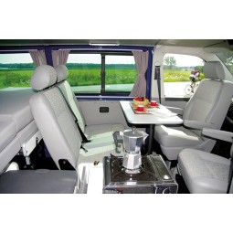 Tafelsysteem voor VWT6 / 5 Bike & Surf in Granitto-set