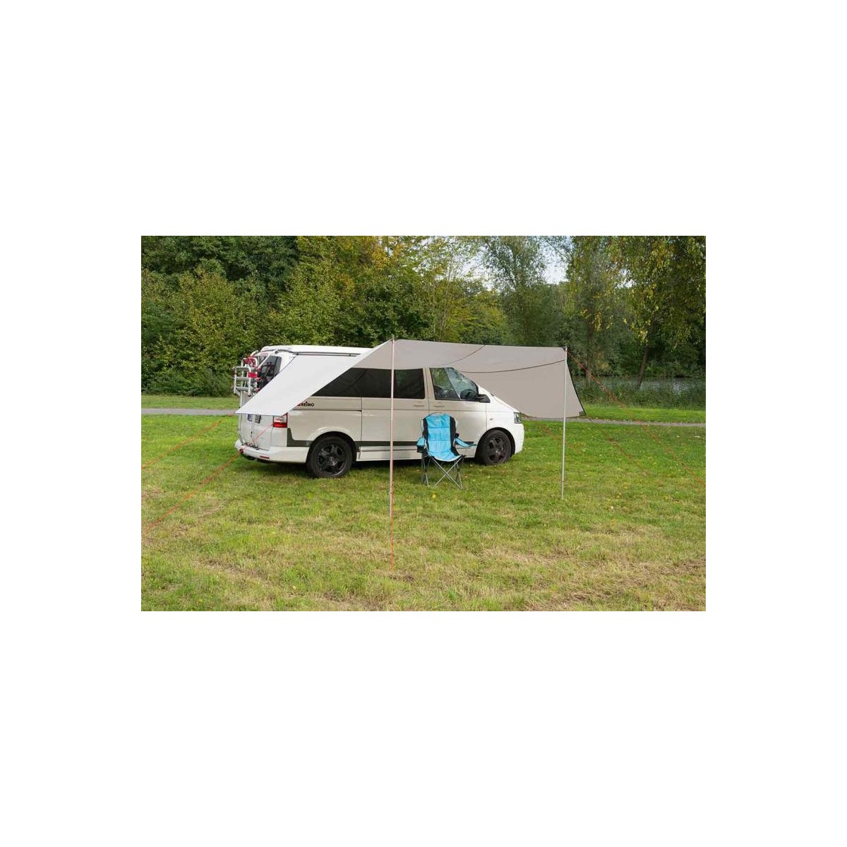 Zonnekap Mauritius L 5,1x3m, 2 stokken