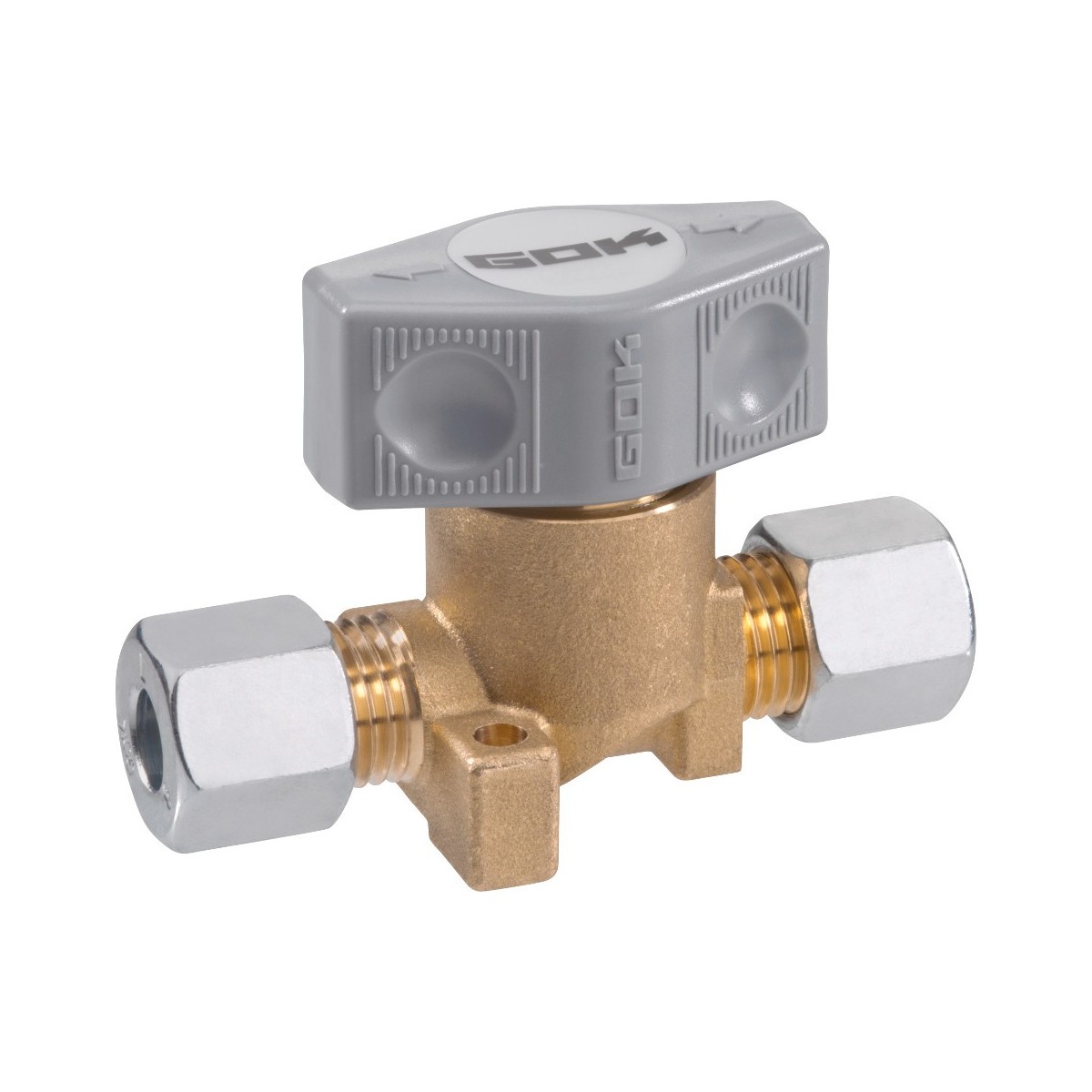 Afsluitkranen blok 1 tot 4 kranen, ingang Ø 8 of Ø 10 mm