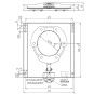 Draaiconsole voor Ducato type 250/290, Citroen Jumper, Peugeot