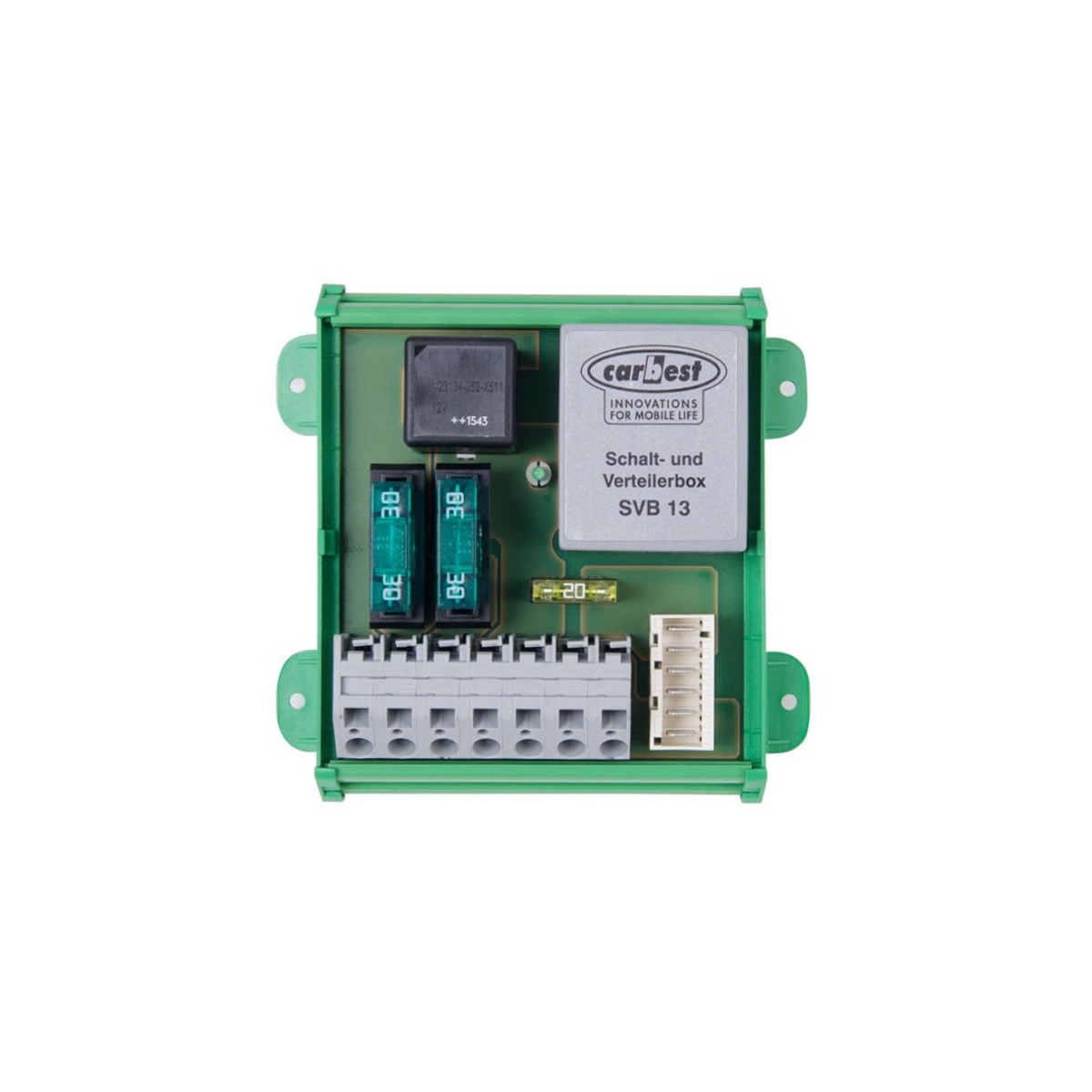 Carbest Box SVB13 met D + detector, na laad functie, Schakel-