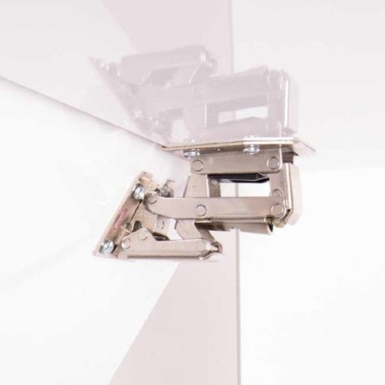 Soft Close vouwscharnier 90° Montage 2 stuks