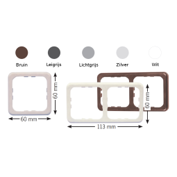 PRESTO 10000 serie afdek frames