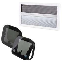 RV Eco camper ramen met aluminium kozijnen / bijpassende Plissé