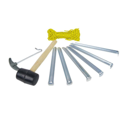 Tentaccessoires set basisuitrusting