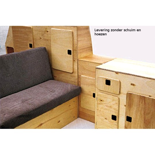 VW T3 meubelpakket Jolly kit zonder schuim en hoezen en plafon