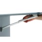 Aluminium inklapbare console met één hand bediening