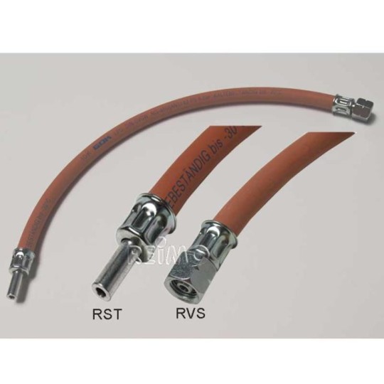 Gasslang 40 cm, 8 mm 1/4 'x RST 8 mm tot -30°