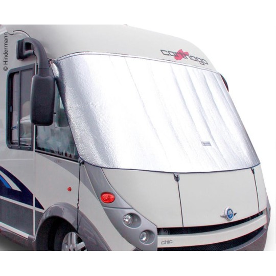 Universele voorruitisolatie, 2,67x1,3m voor integrale campers