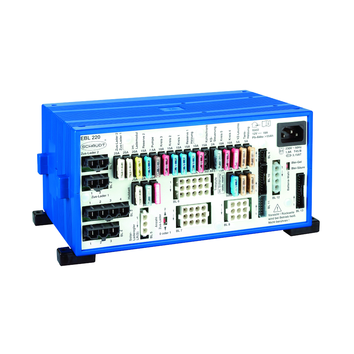 EBL 220-4 of 220-4 +OVP Schaudt Elektroblock