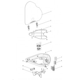 Onderdelen Thetford Kookplaat Basic line 330 links of rechts