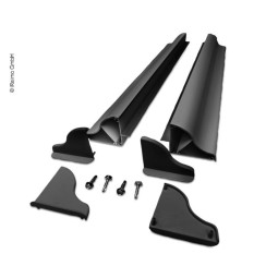 Zonnepaneel montage spoilerset, 550mm van Stabiel aluminium