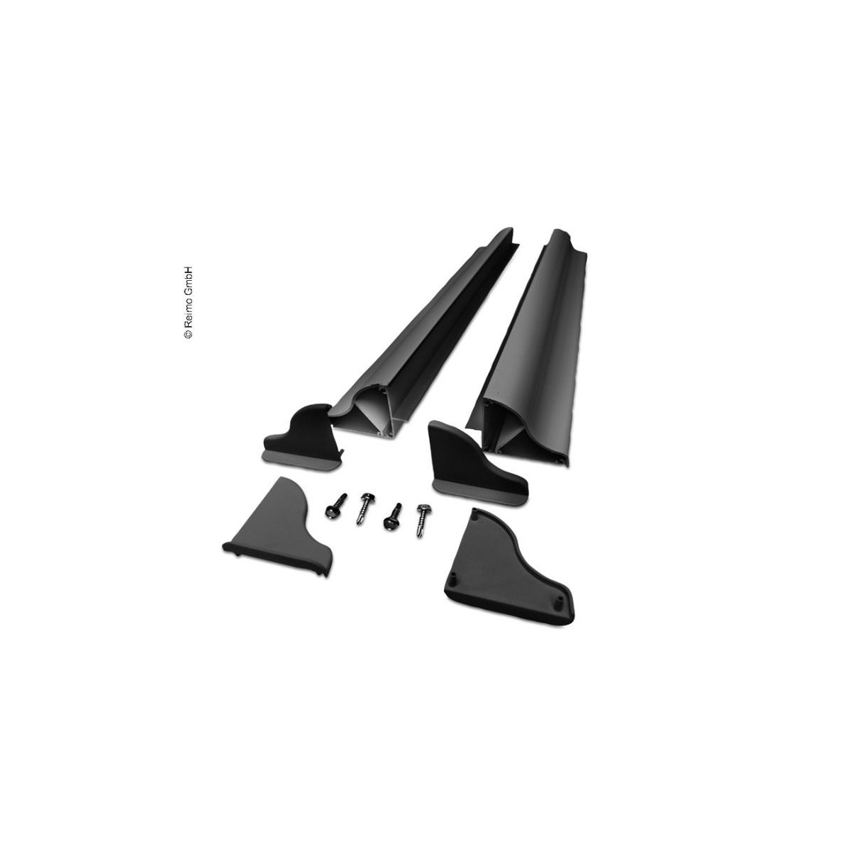 Zonnepaneel montage spoilerset, 550mm van Stabiel aluminium