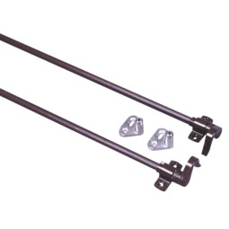 Draaistangenset voor Push-Lock wit of bruin