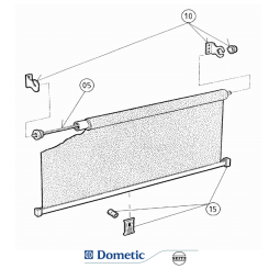 Dometic Seitz Veer motor voor Springrollo