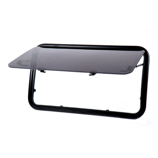 Carbest uitzetramen voor bus campers met gewelfde wanden- RW VAN