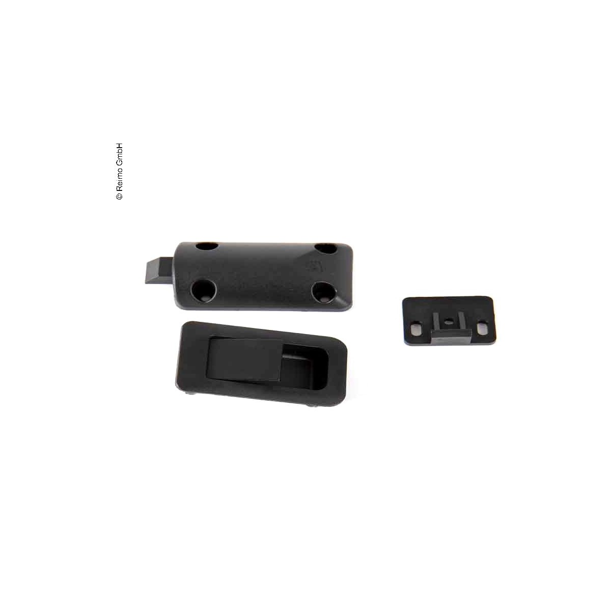 Deurslot 36x59mm zwart/zwart Deur dikte 12-18mm