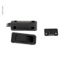 Deurslot 36x59mm zwart/zwart Deur dikte 12-18mm