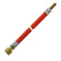 Gasslang 40cm, RVS8 x RST8x400mm