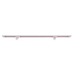 12V railsysteem 700mm met 2 spots, zilver