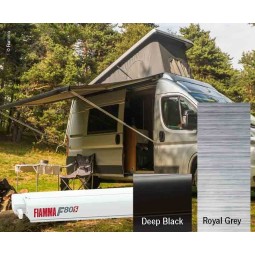 Fiamma F80S Lengte: 400cm Kleur stof: Royal Grey, behuizing: