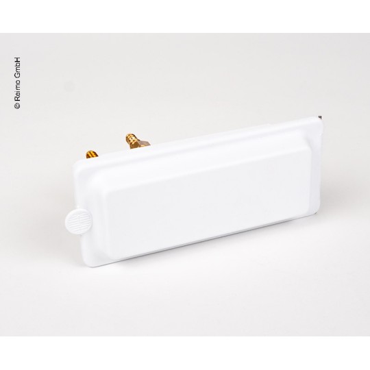 Reich Buitendouche box, wit, afsluitbaar, 216 x 94 mm met