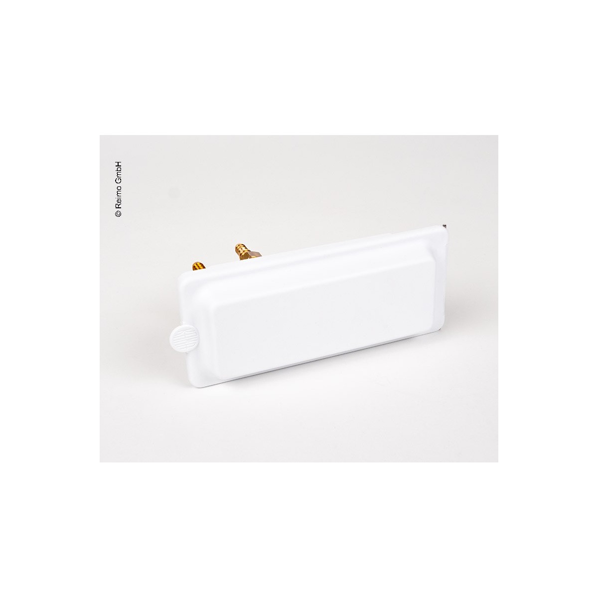 Reich Buitendouche box, wit, afsluitbaar, 216 x 94 mm met