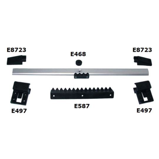 Tafelglijrail Stilo onderdelen