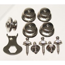 LOXX knoppen vernikkeld, 5 stuks