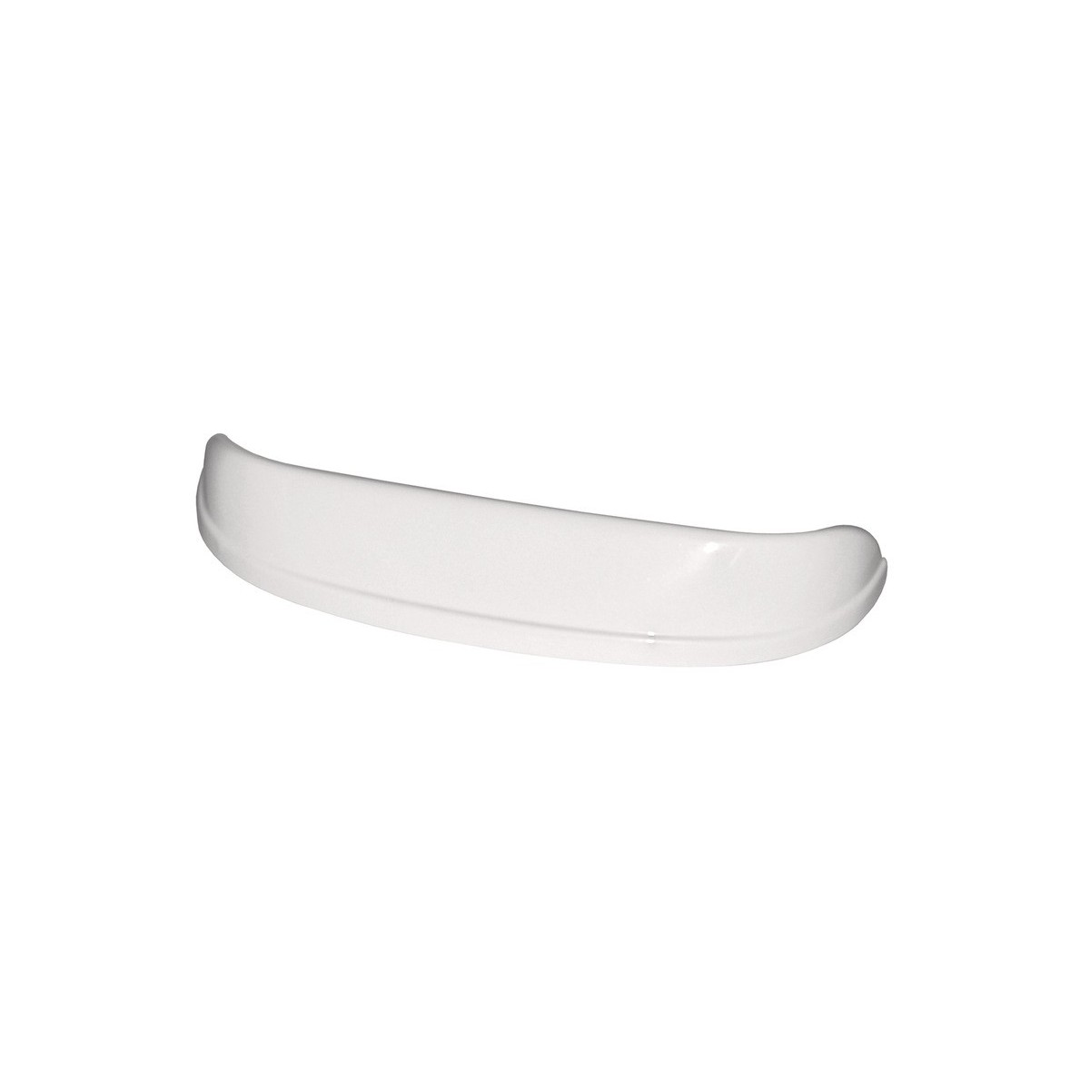 Voorspoiler wit, voor dakluiken 36-40cm
