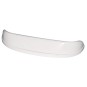 Voorspoiler wit, voor dakluiken 36-40cm