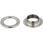 Zeilringen - zilver - Ø 14 mm - 10 Stuks