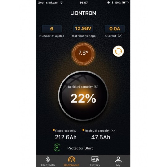 LionTron LiFePO4 12,8V 20 tot 200Ah LX Smart BMS met Bluetooth