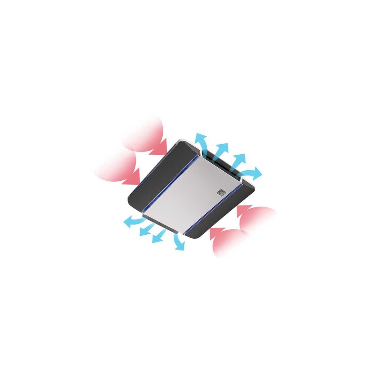 Telair Clima E-VAN 5400H Airco/Heater/RC 600W 5800BTU 1.