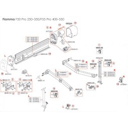 Fiamma F50 Pro 250–350/F55 Pro 400–550 Parts