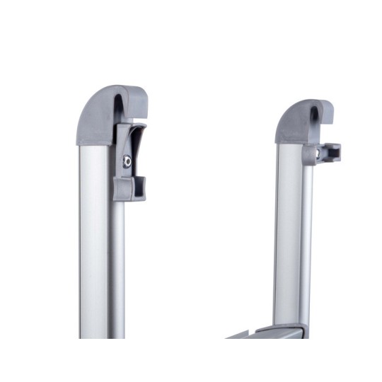 Opvouwbare aluminium ladder met Zwaar uitgevoerde beugel voor