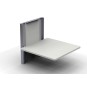 Van wand klaptafel, 600x460 mm