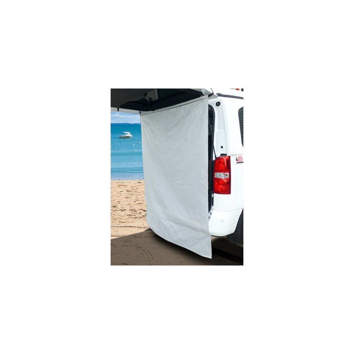 Douchegordijn voor achtertenten - geschikt voor bijna alle