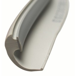 Binnenafdekprofiel 5m lichtgrijs