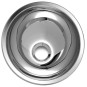 RVS wasbak - Rond ø 265 mm