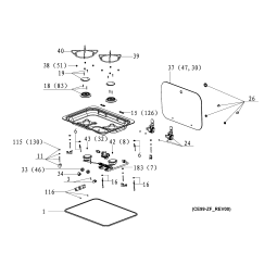 Dometic HBG2335 onderdelen
