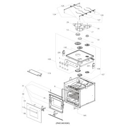 Dometic CU433 fornuis onderdelen