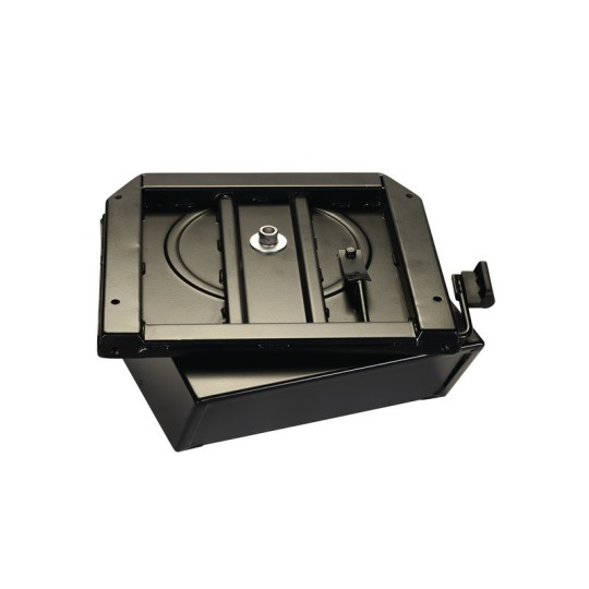 Draaiconsole VW T5 en T6, met safe, draaibare stoel voor