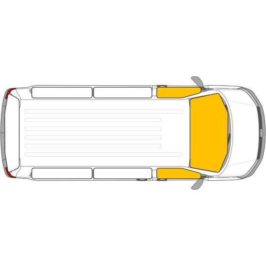 Thermische mat Isoflex cabine voor Ford Transit + Custom